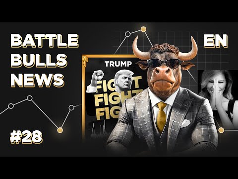 Battle Bulls News #28 — Bitcoin Hits $109,600, TRUMP &amp; MELANIA Meme Coins, BULL Token Listing