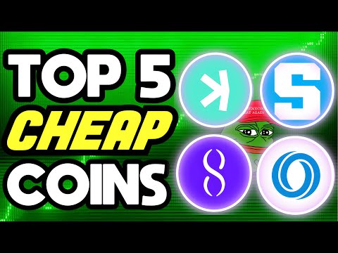 Top 5 CHEAPEST Altcoins to Make you RICH by 2025 (100X POTENTIAL)