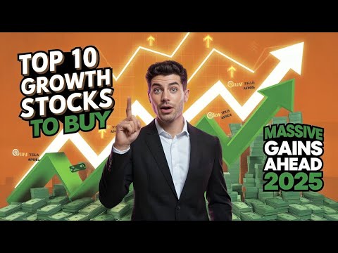 10 Best Growth Stocks to Buy for 2025 🚀 | Strong Growth Potential