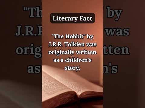 Unveiling Literary Secrets: The Hobbit Fact Revealed!