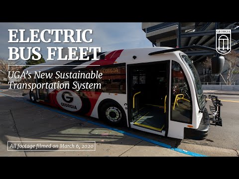 Electric buses transform UGA’s transit system