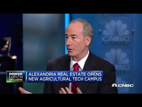 Alexandria Real Estate CEO breaks down what ag-tech means