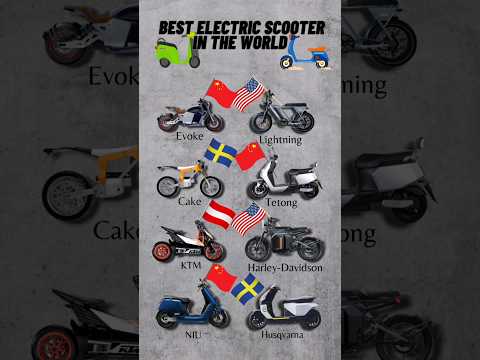 Best Electric Scooter In The World | #shorts