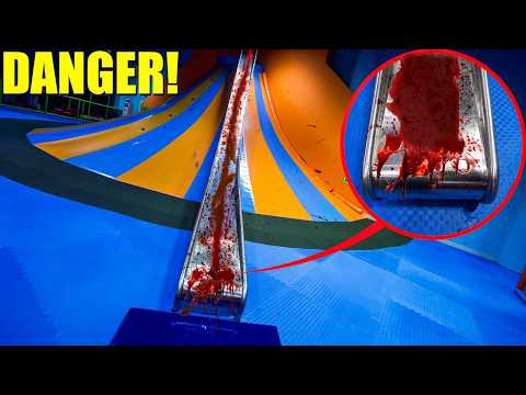 IF YOU SEE BLOOD AT AN INDOOR PLAYGROUND, RUN! (It&#039;s not SAFE)