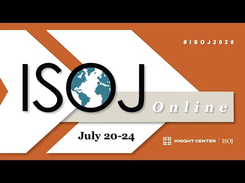 ISOJ 2020 Panel: The new local news: Reinventing sustainable models in the digital ecosystem