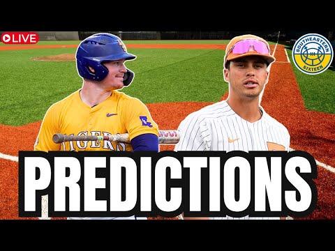 SEC Baseball Predictions: Tennessee, Texas A&amp;M, &amp; Mississippi State In Houston, LSU In Frisco, More