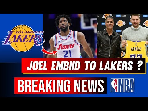 Lakers Breaking News: Luka Dončić’s Debut Date Revealed &amp; Joel Embiid Trade Rumors Shake the NBA!