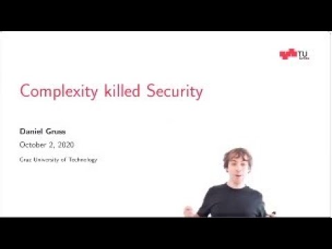 Complexity Killed Security