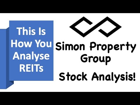 Simon Property Group (SPG) Stock Analysis! High Dividend Stock! How to analyse REITS?