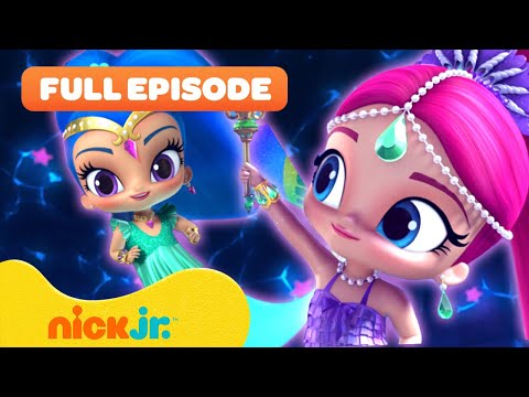 Shimmer and Shine Become Mermaids &amp; Find the Snowflake Gem! 🧜‍♀️ Full Episodes | Nick Jr.