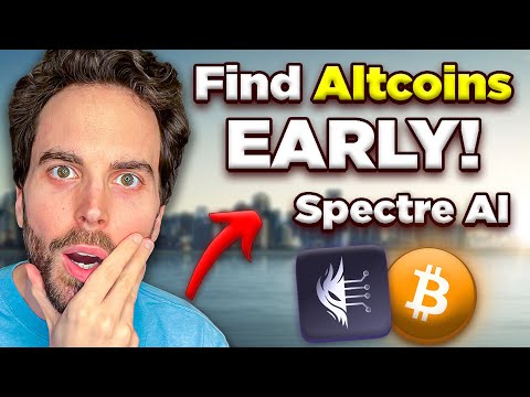 How I Find Crypto Coins BEFORE They Explode? | Spectre AI