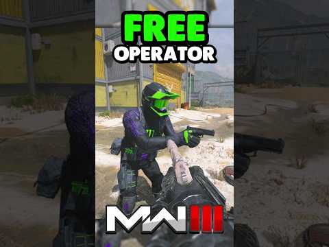 *DON&#039;T MISS* Free Operator Unlock in MW3