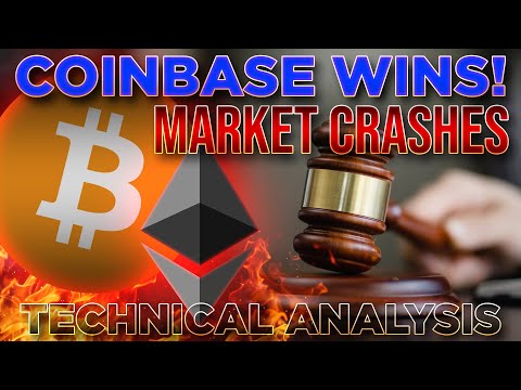 Coinbase v. SEC Over!🎉Technical Analysis w/ @investingbroz