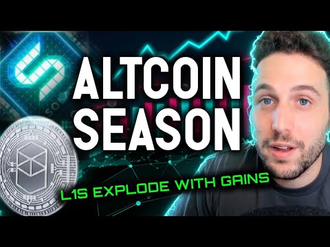 ALTCOIN SEASON!! L1s explode with gains as BTC sets up for next bullish leg