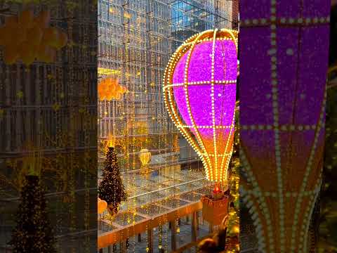 Shine Bright at Hudson Yards NY🎄relax travel vlog #music #viralvideo #travel #shorts #youtubeshorts