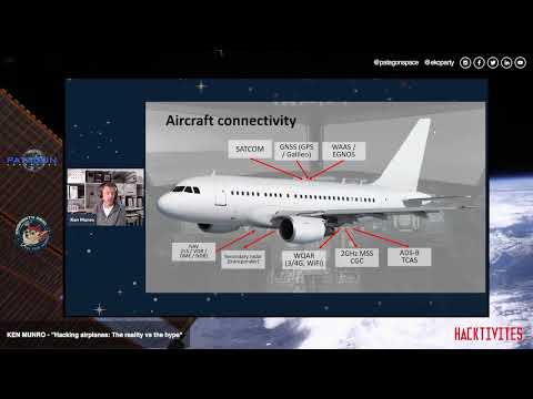 Hacking Airplanes: the reality vs the hype ▪ Ken Munro ▪ Ekoparty 2021: Patagon Aerospace