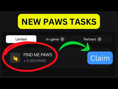 PAWS: How I completed (FIND ME PAWS) Tasks on my Account