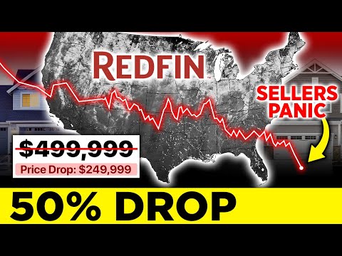 The Housing Market Just FROZE (Redfin Reports Sellers Are DESPERATE)