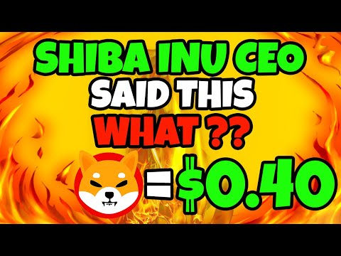 THE MESSAGE FROM SHIBA INU CEO WILL SURPRISE YOU VERY MUCH