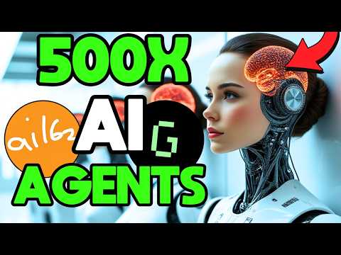 Top AI Agent Coins to 500x In 2025! Early Investors Make MILLIONS with AI Altcoins This Bull Run