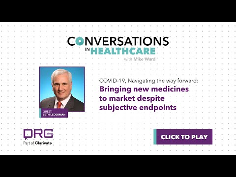 Bringing new medicines to market despite subjective endpoints, Seth Lederman, INTERVIEW