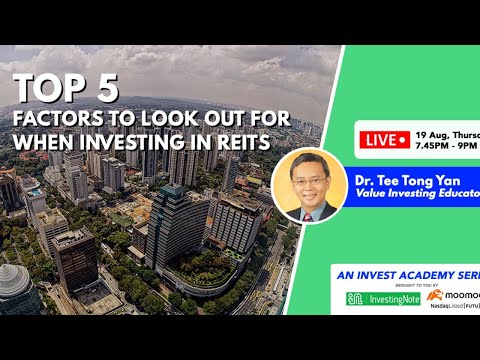 Top 5 Factors To Look Out For When Investing In REITs