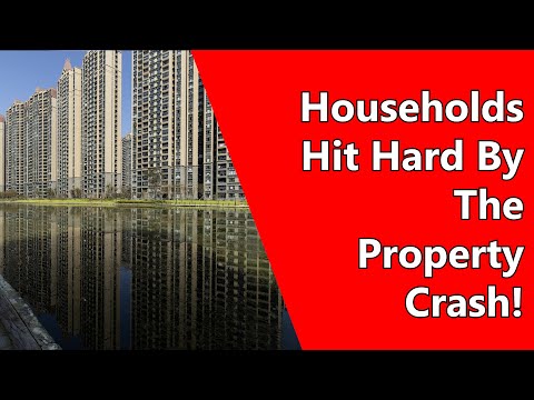 Households Hit Hard By The Property Crash!