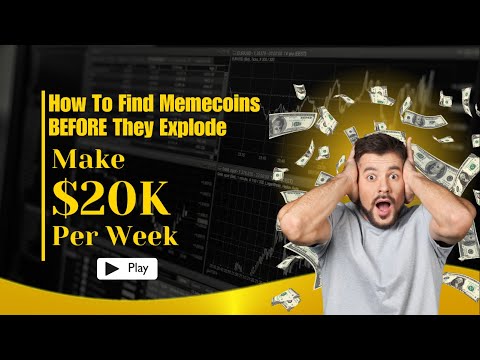 How To Find Meme coins BEFORE They Explode (Make 20K Per Week)