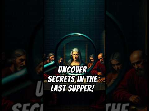 Unveiling The Last Supper: The Hidden Secrets Behind Da Vinci&#039;s Masterpiece! #shorts