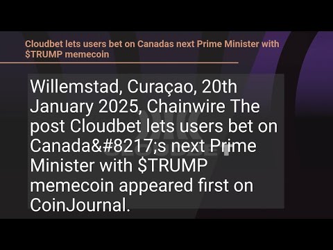 CoinJournal: Latest Bitcoin, Ethereum &amp; Crypto (Mon, 20 Jan 2025 16:17)