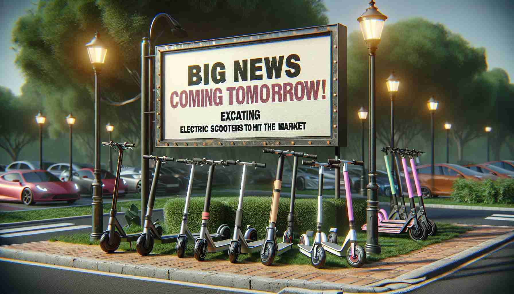 Big News Coming Tomorrow! Exciting Electric Scooters to Hit the Market