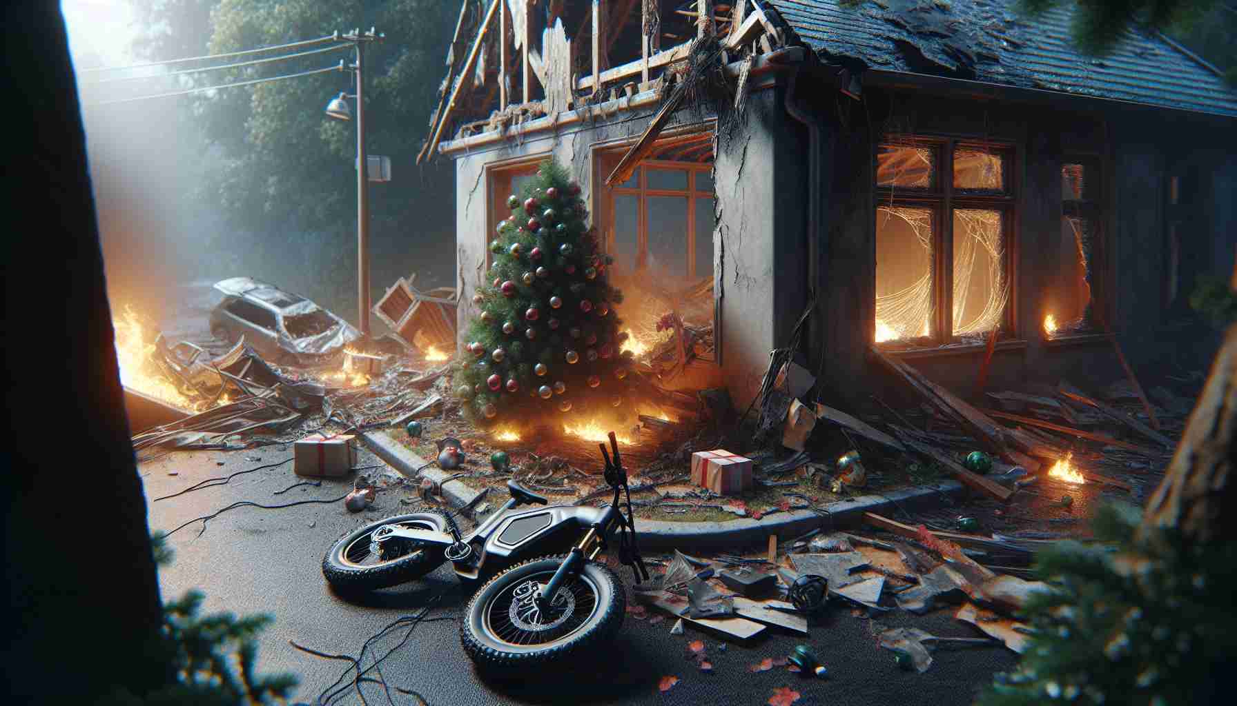 Shocking E-Bike Incident Destroys Home Days Before Christmas!