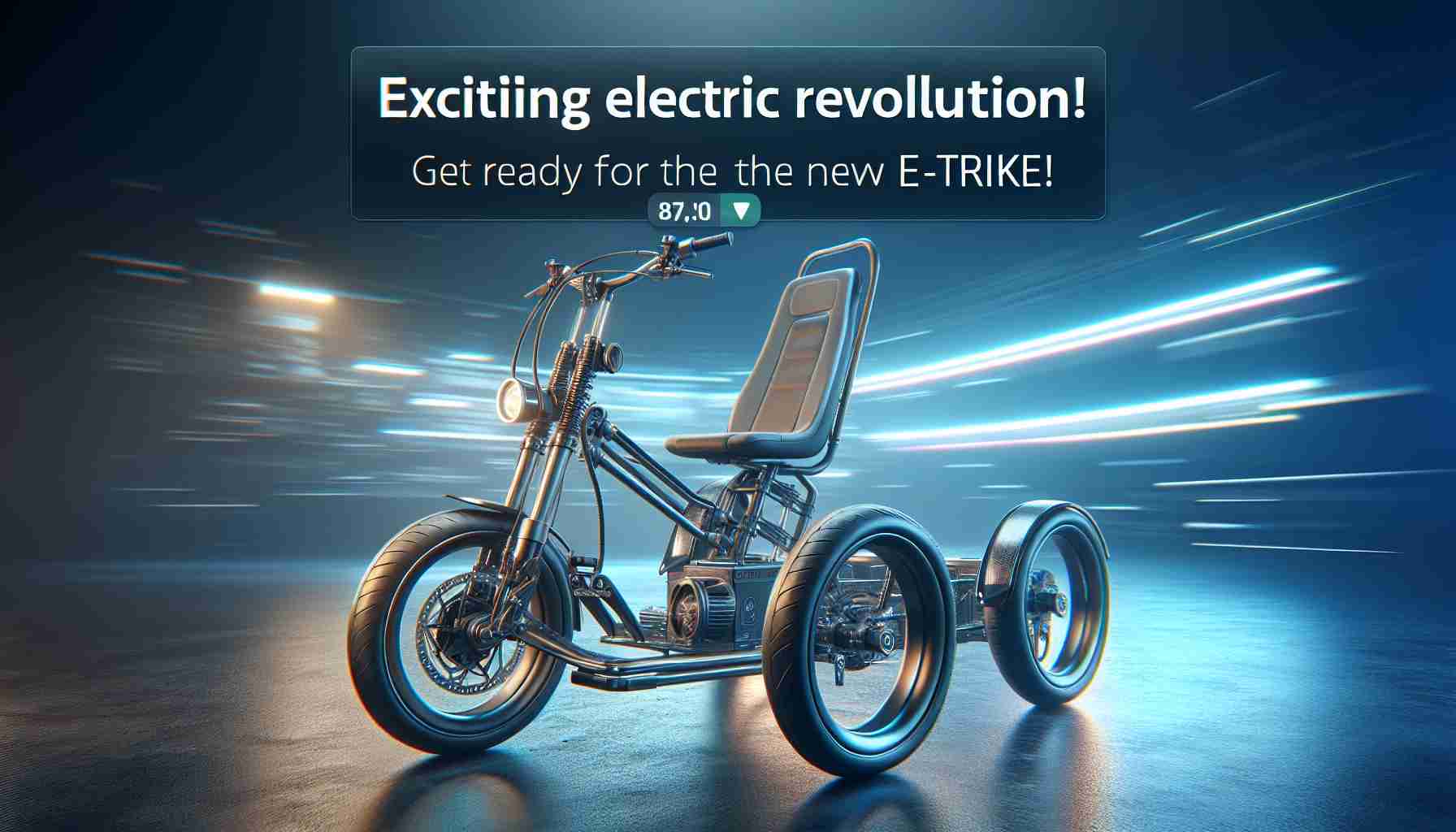 Exciting Electric Revolution! Get Ready for the New E-Trike!